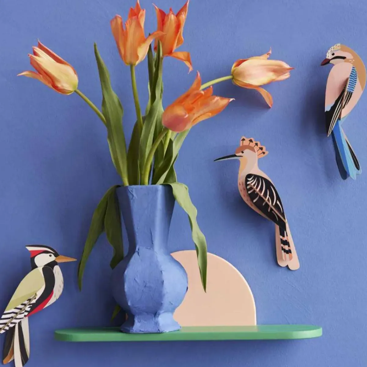 Studio Roof Décoration Murale Garden Birds Hoopoe > Enfant Décoration Enfants|Décorations Murales