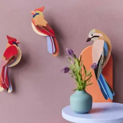 Studio Roof Décoration Murale Garden Birds Cardinals > Enfant Décoration Enfants|Décorations Murales