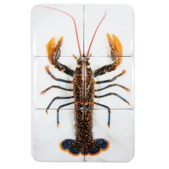 Stigerwoods Décoration murale Homard Portugais - 40 x 60 cm > Fabriqué En Europe|Fabrication Artisanale