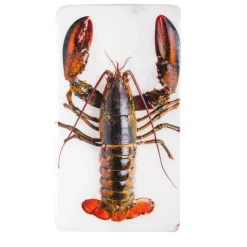 Stigerwoods Décoration murale Homard sur glace sur fond blanc - 20 x 35 cm > Fabriqué En Europe|Fabrication Artisanale