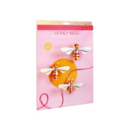 Studio Roof Décoration murale Honey Bees - Lot de 3 > Enfant Recyclé|Décoration Enfants