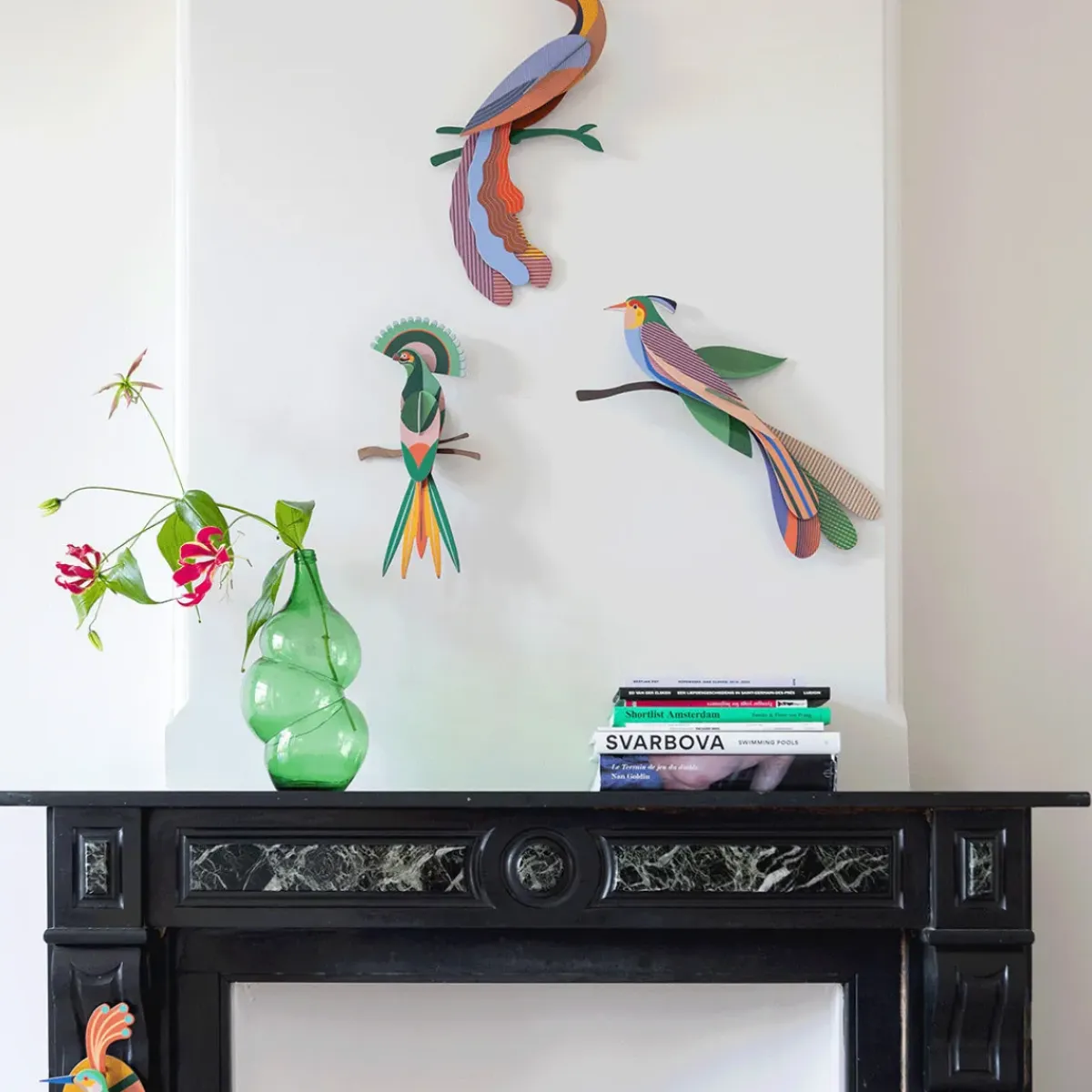 Studio Roof Décoration murale Oiseau de paradis Nusa > Enfant Recyclé|Décoration Enfants