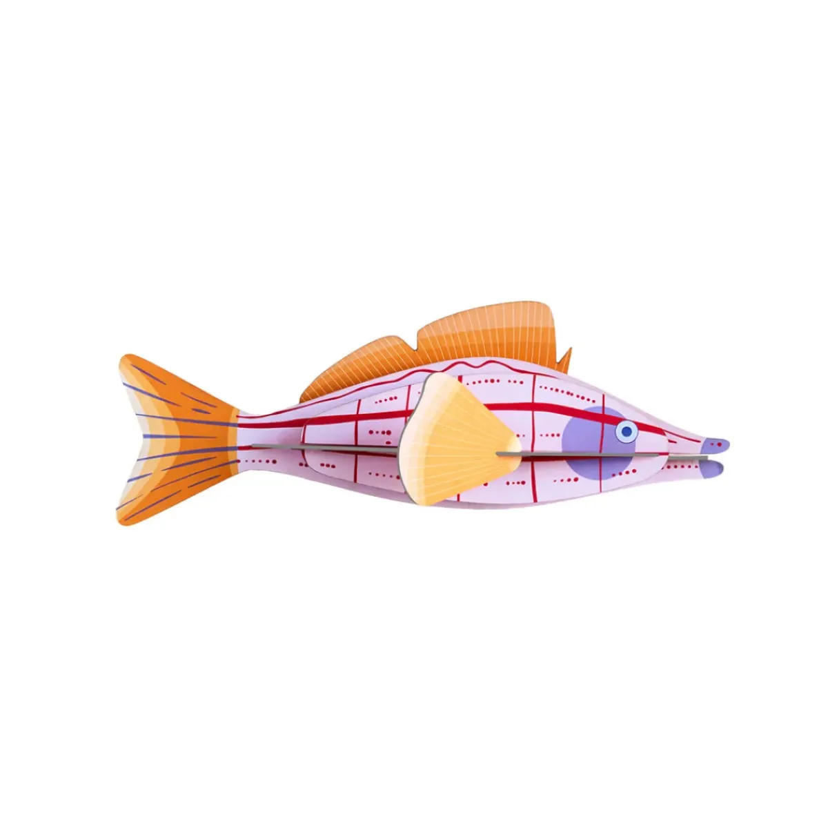 Studio Roof Décoration Murale Poisson Longnose Hawkfish > Enfant Décoration Enfants|Décorations Murales