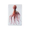 Stigerwoods Décoration murale Poulpe Portugais Rouge sur fond blanc - 20 x 29 cm > Fabriqué En Europe|Fabrication Artisanale