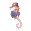 Studio Roof Décoration Murale Small Sea Creatures Seahorse - Rose > Enfant Décoration Enfants|Décorations Murales