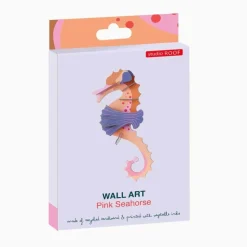Studio Roof Décoration Murale Small Sea Creatures Seahorse - Rose > Enfant Décoration Enfants|Décorations Murales