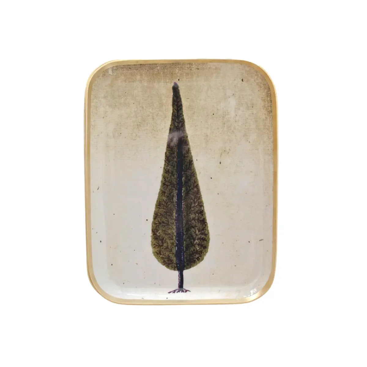 Boncoeurs Demi Plateau Cyprus > Objets De Décoration|Plats & Plateaux