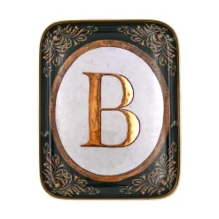 Boncoeurs Demi Plateau Enluminure Lettre B > Fabrication Artisanale