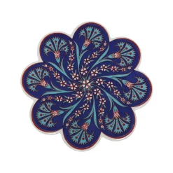 Sélectionné par Fleux Dessous de Plat en céramique - Bleu foncé et Violet > Fabriqué En Europe|Plats & Plateaux