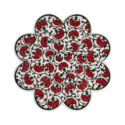 Sélectionné par Fleux Dessous de Plat En Forme De Fleur - Rouge > Fabriqué En Europe|Plats & Plateaux
