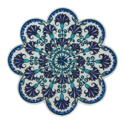 Sélectionné par Fleux Dessous de Plat Fleur en céramique - Bleu > Plats & Plateaux