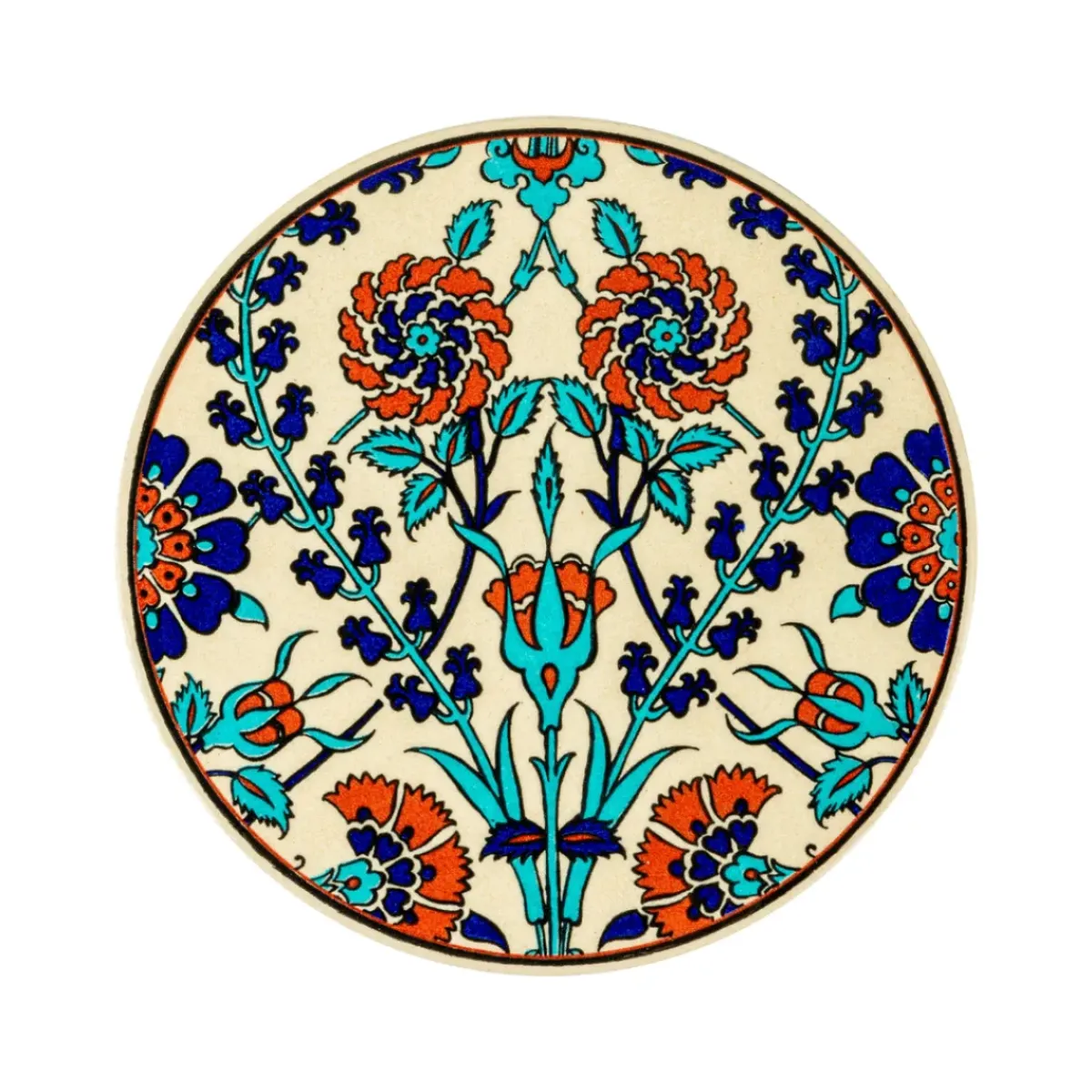 Sélectionné par Fleux Dessous de Plat Rond en Céramique - Bleuet > Plats & Plateaux