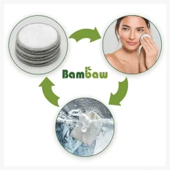 Bambaw Disques Démaquillantes Réutilisables - Pack De 10 > Soins