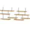 Studio Hausen Etagère Link duo set 2 Système Chêne/Noir > Rangements|Etagères
