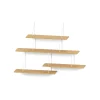 Studio Hausen Etagère Link set 2 Système Chêne/Blanc > Rangements|Etagères