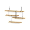 Studio Hausen Etagère Link set 1 Système - Chêne/Noir > Rangements|Etagères