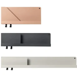 Muuto Etagère murale Folded Gris L > Etagères