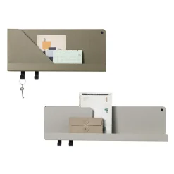 Muuto Etagère murale Folded Gris M > Etagères