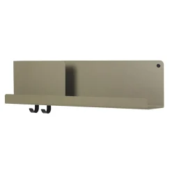 Muuto Etagère murale Folded Olive M > Etagères