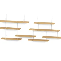 Studio Hausen Etagères Link Système Duo Chêne / Blanc > Fabriqué En Europe|Rangements