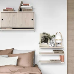 String Furniture Etagère String Pocket - Frêne u0026 Blanc > Rangements|Etagères