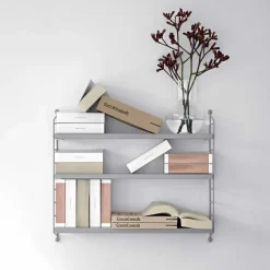String Furniture Etagère String Pocket - Gris > Rangements|Etagères