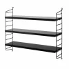 String Furniture Etagère String Pocket - Noir > Rangements|Etagères
