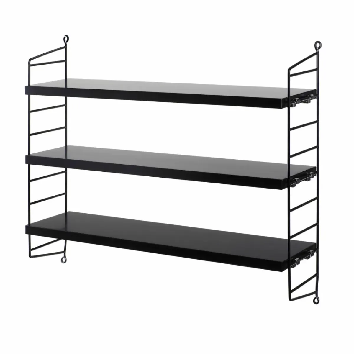 String Furniture Etagère String Pocket - Noir > Rangements|Etagères