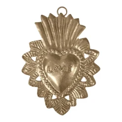 Boncoeurs Exvoto Coeur Maya Love Argent > Fabrication Artisanale|Décorations Murales