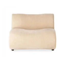 Sélectionné par Fleux Fauteuil Hinton - Ecru > Fauteuils & Repose-pieds