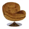 Sélectionné par Fleux Fauteuil Memento en velours - 81 x 86 x 83 cm - Gold > Fauteuils & Repose-pieds