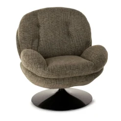 Athezza Fauteuil Memento - 81 x 86 x 83 cm - Chiné Vert Mousse > Fauteuils & Repose-pieds