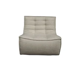 Ethnicraft Fauteuil N701 - Beige > Fauteuils & Repose-pieds