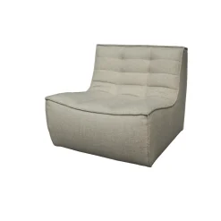 Ethnicraft Fauteuil N701 - Beige > Fauteuils & Repose-pieds