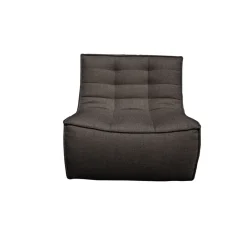 Ethnicraft Fauteuil N701 - Gris foncé > Fauteuils & Repose-pieds