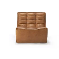 Ethnicraft Fauteuil N701 - Old saddle > Fauteuils & Repose-pieds