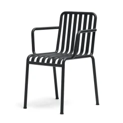 Hay Fauteuil Palissade en acier poudré - Anthracite > Fauteuils & Repose-pieds