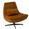 Athezza Fauteuil Wilmington - 84 x 93 x H88 cm - Camel > Fauteuils & Repose-pieds