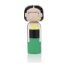 Lucie Kaas Figurine en bois Kokeshi Sketch.inc Frida > Sculptures & Figurines