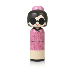 Lucie Kaas Figurine en bois Kokeshi Sketch.inc Jackie - 16.5 cm > Sculptures & Figurines
