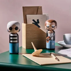 Lucie Kaas Figurine en bois Kokeshi Sketch.inc Andy - 14.5 cm > Sculptures & Figurines