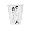 Helen B Gobelet couple nu de face en porcelaine > Fabriqué En Europe|Fabrication Artisanale