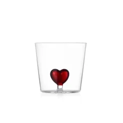 Sélectionné par Fleux Gobelet Cuore - Coeur rouge > Carafes & Verres