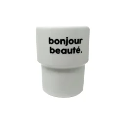 Félicie Aussi Gobelet en porcelaine - Bonjour Beauté > Fabriqué En France|Vaisselle & Accessoires De Table