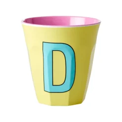 Rice Gobelet Lettre D en mélamine > Tasses & Mugs