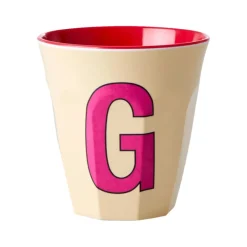 Rice Gobelet Lettre G en mélamine > Tasses & Mugs