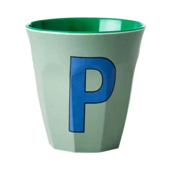 Rice Gobelet Lettre P en mélamine > Tasses & Mugs