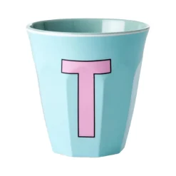 Rice Gobelet Lettre T en mélamine > Tasses & Mugs