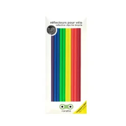 Rainette Grands Réflecteurs pour vélo - Fluo Multicolore > Enfant Loisirs D'extérieur|Loisirs D'extérieur