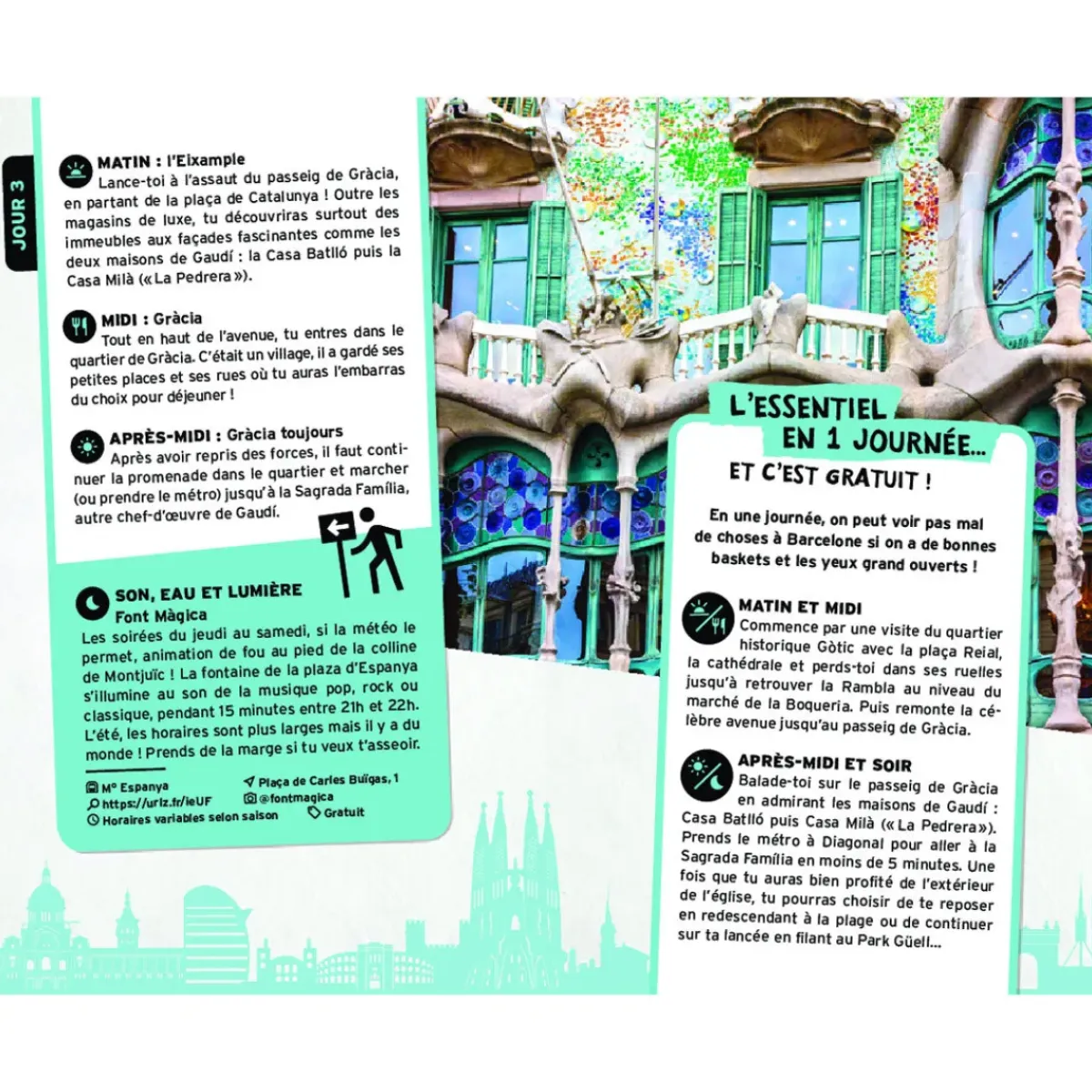 Hachette Guide On Se Casse ! Les Meilleurs Spots À Barcelone > Fabriqué En France